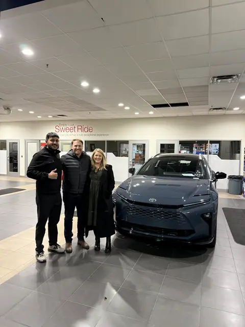 Delivery day at Karl Malone Toyota