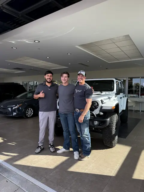 Delivery day at Karl Malone Toyota