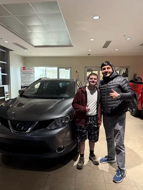 Delivery day at Karl Malone Toyota