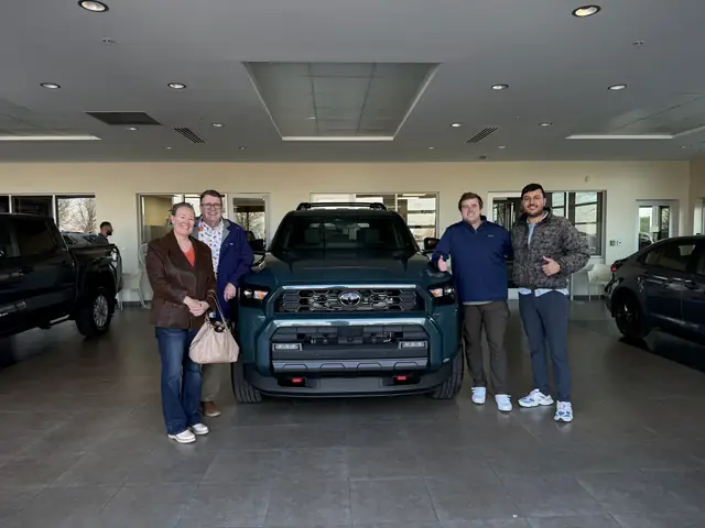 Delivery day at Karl Malone Toyota