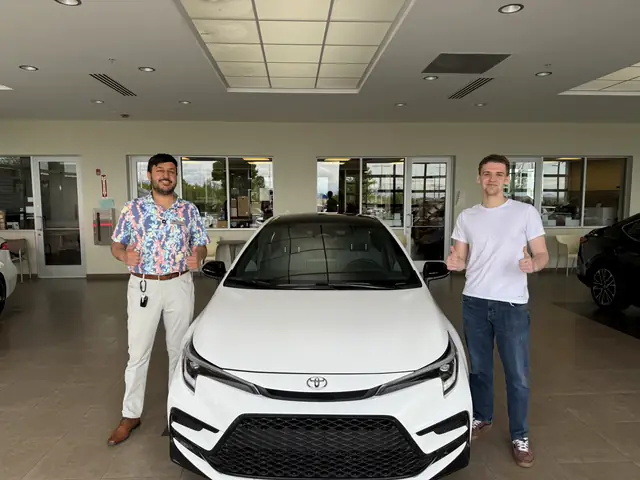 Delivery day at Karl Malone Toyota