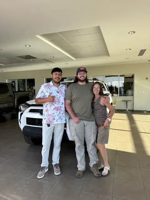 Delivery day at Karl Malone Toyota
